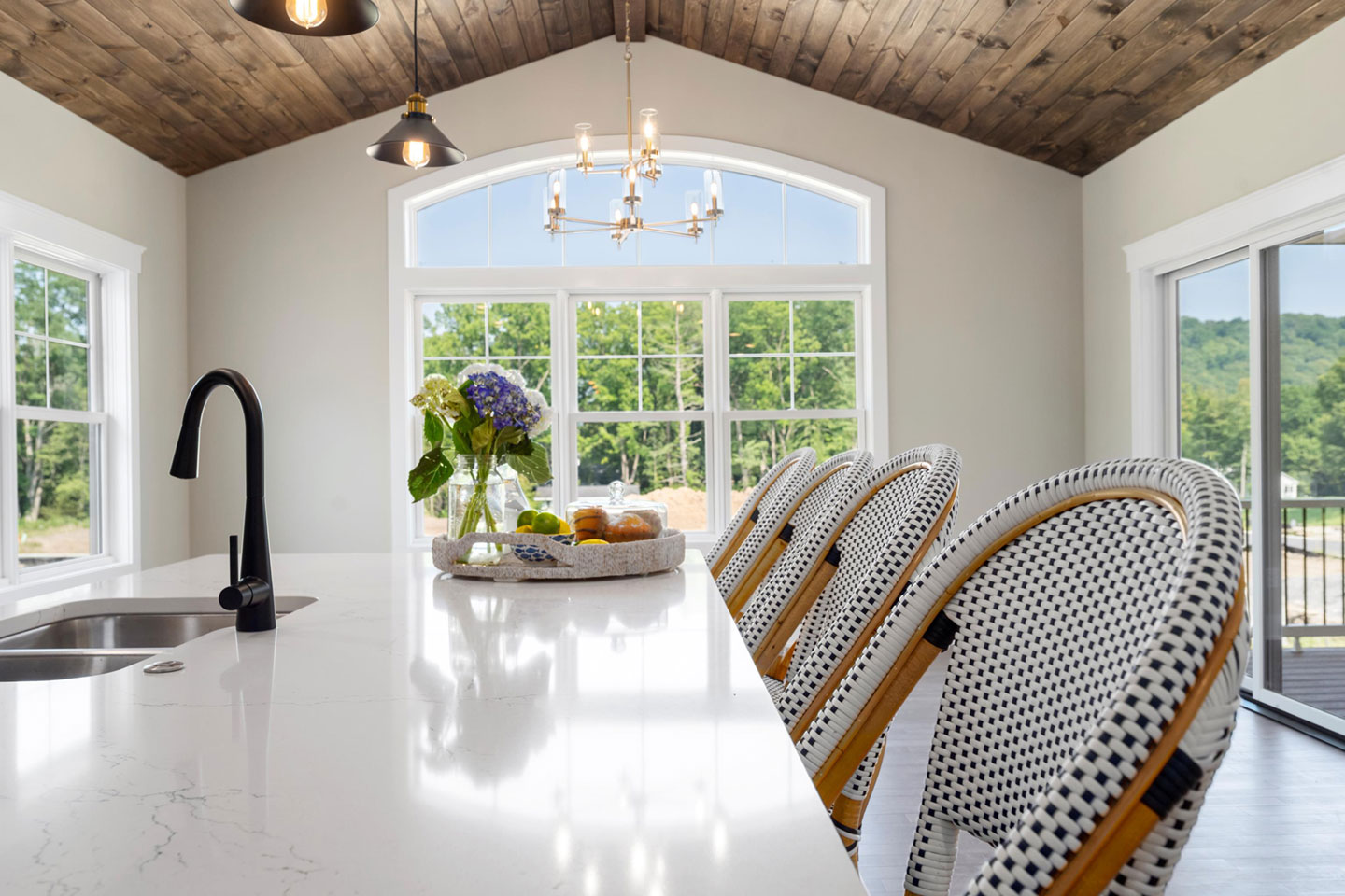 Custom home interior detail